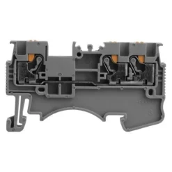 Reihenklemme 1.5mm2 3 Leiter Durchgangsklemme 1P Grau Klemblöcke 3916