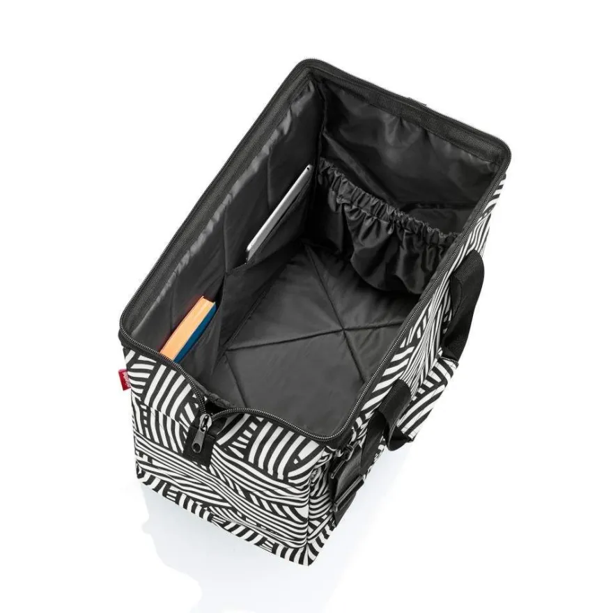 reisenthel allrounder L 30l zebra MT1032 schwarz weiß Reisetasche Tasche Sauna