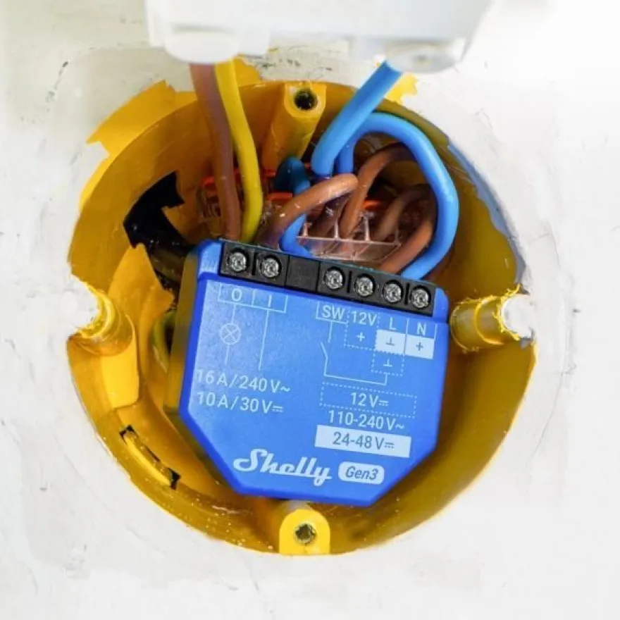 Relais WiFi Shelly Shelly 1 Gen3 16A Steuerung