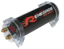 Renegade Pufferelko 1.2 F Farad RX1200 Farad Powercap Kondensator CarHifi Auto