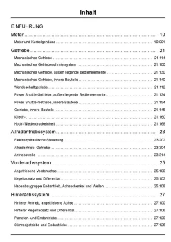 Reparatur Werkstatthandbuch Case Traktor CASE Farmal 95U 105U 115U