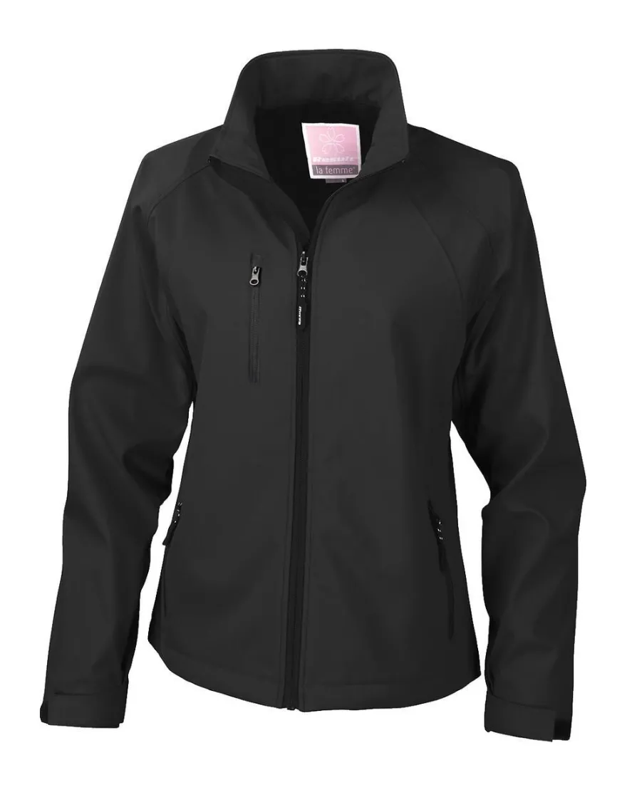 Result Damen Softshelljacke Windbreaker Base Layer Softshell R128F NEU