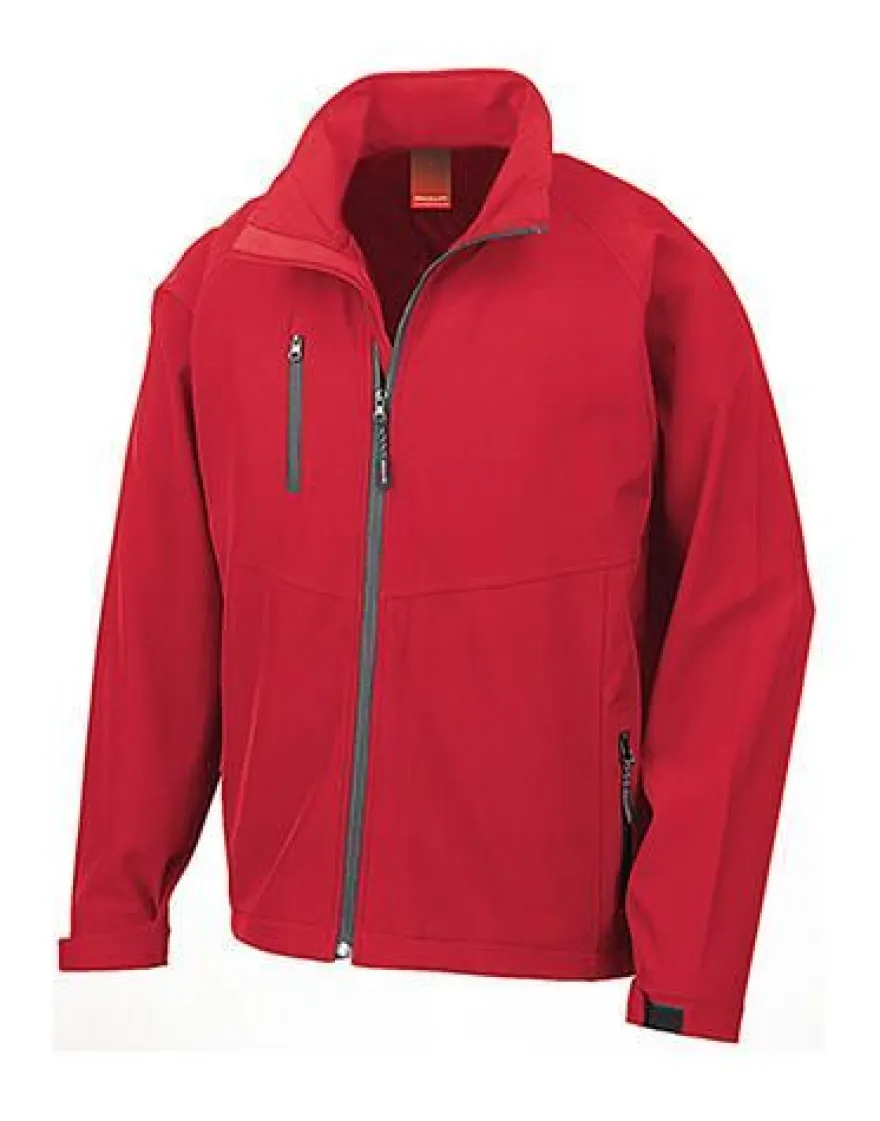 Result Herren Softshelljacke Windbreaker Base Layer Softshell R128M NEU