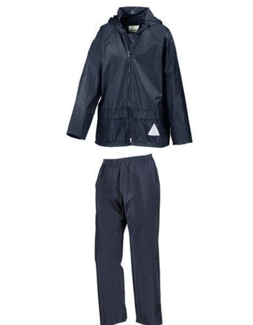 Result Junior Waterproof Jacket & Trouser Set Kinder XS - XL R095J