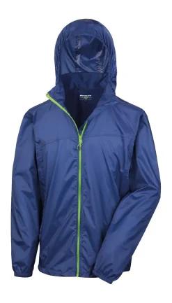 Result leichte Herren Hdi Quest Stowable Jacke atmungsaktiv winddicht R189X NEU