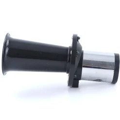 Retro Hupe Fanfare mit Oldtimer Klang Sound Universal Schwarz 12V