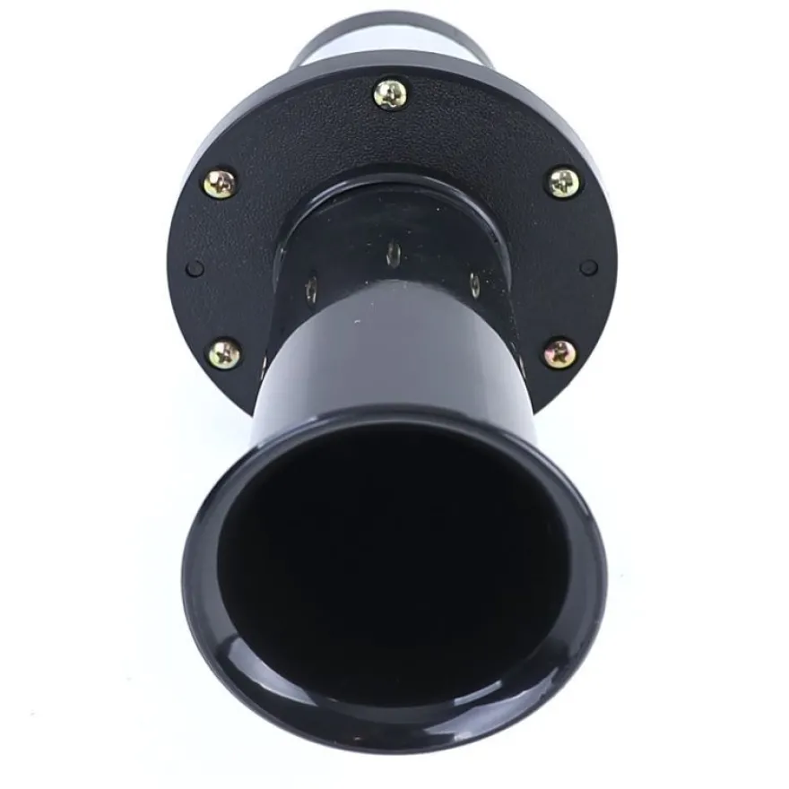 Retro Hupe Fanfare mit Oldtimer Klang Sound Universal Schwarz 12V