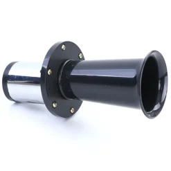Retro Hupe Fanfare mit Oldtimer Klang Sound Universal Schwarz 12V