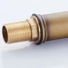Retro Wasserhahn BEN TRE - Bambus-Look, ca. 33 cm Vintage Antik Armatur Messing Asia