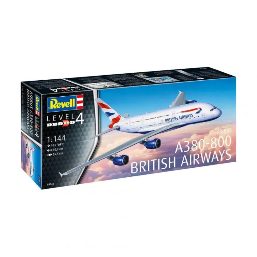 Revell - Airbus A380-800 British Airways - 1:144 - 163 Teile