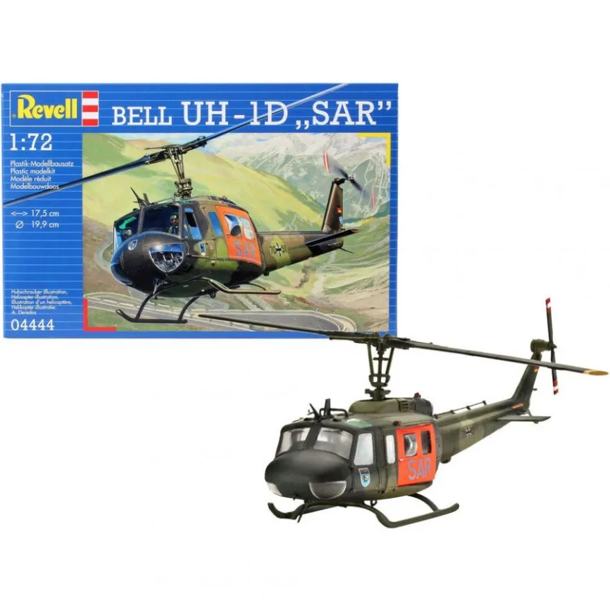Revell - Bell UH-1D SAR - 1:72 - 115 Teile