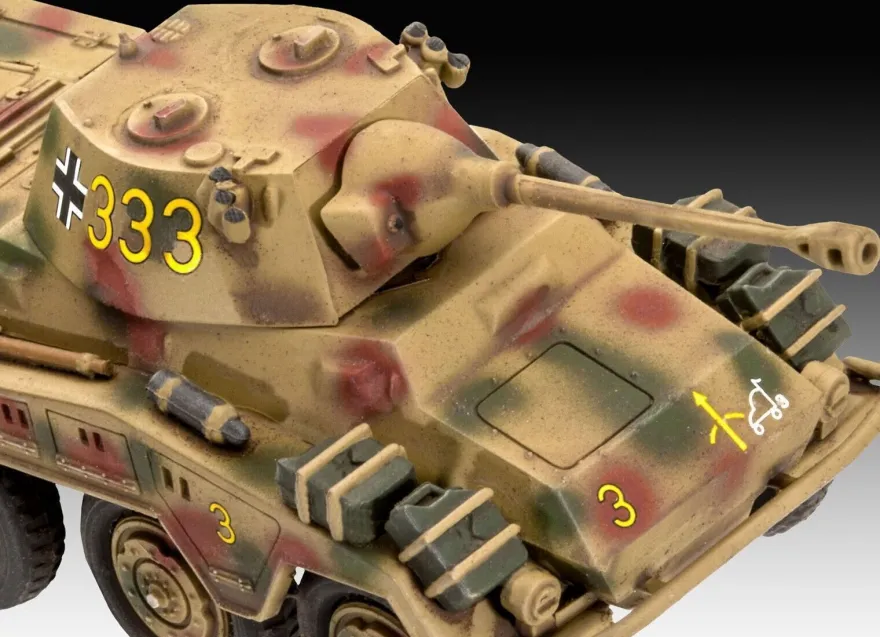 Revell 03298 - First Diorama Set - Sd. Kfz. 234/2 Puma. 1:76