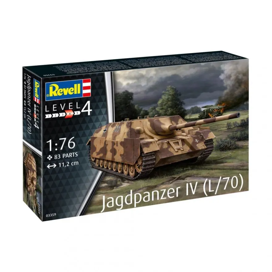 Revell - Jagdpanzer IV L/70 - 1:76 - 83 Teile