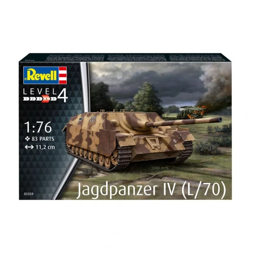 Revell - Jagdpanzer IV L/70 - 1:76 - 83 Teile