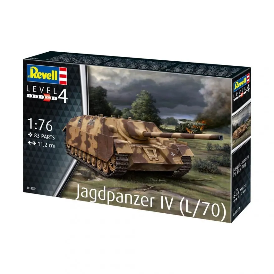 Revell - Jagdpanzer IV L/70 - 1:76 - 83 Teile