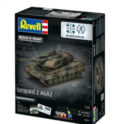 Revell - 70 Jahre Bundeswehr Leopard 2 A6A2 Jubiläums-Edition - 1:35 - 265 Teile