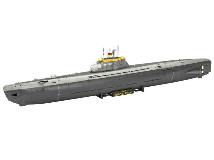 Revell 70 Jahre Bundeswehr Wilhelm Bauer Type 206A in 1:144 Revell 05186 Bausatz