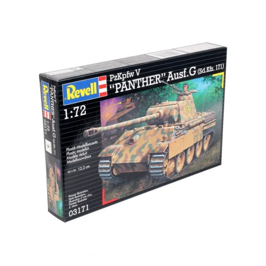 Revell - Panzerkampfwagen V - Panther Ausführung G - 1:72 - 124 Teile