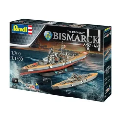 Revell - The Legendary Bismarck - 1:700/1:1200 - 326 Teile