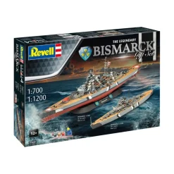 Revell - The Legendary Bismarck - 1:700/1:1200 - 326 Teile