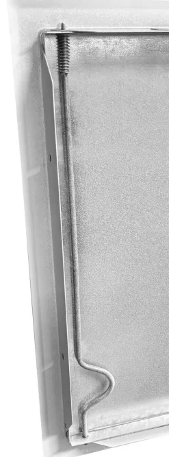 Revisionstür Softline weiß 250 x 300mm mit Vierkantverschluss