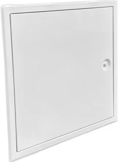 Revisionstür Softline weiß 350 x 350mm mit Vierkantverschluss
