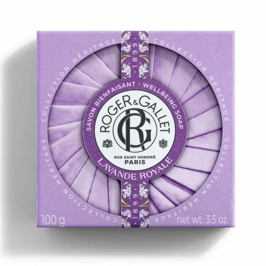 R&g heritage lavande royale savon 100g