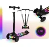 Ricokids Glowi Dreirad-LED-Balance-Scooter für Kinder - Schwarz