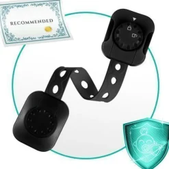 Ricokids 798202 Schranköffnungssicherung, 6 Stück, schwarz