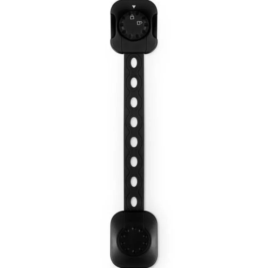 Ricokids 798202 Schranköffnungssicherung, 6 Stück, schwarz