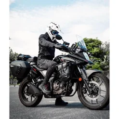 Rideiron Sturzbügeltaschen Motorrad - 2x5L wasserdichte Crash Bar Bags aus 500D