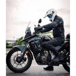 Rideiron Sturzbügeltaschen Motorrad - 2x5L wasserdichte Crash Bar Bags aus 500D