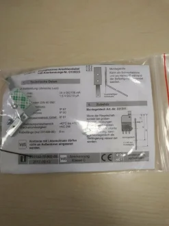 Riegelschaltkontakt Honeywell 031309.06 VdS G100023 mit Kabel 6 m Länge
