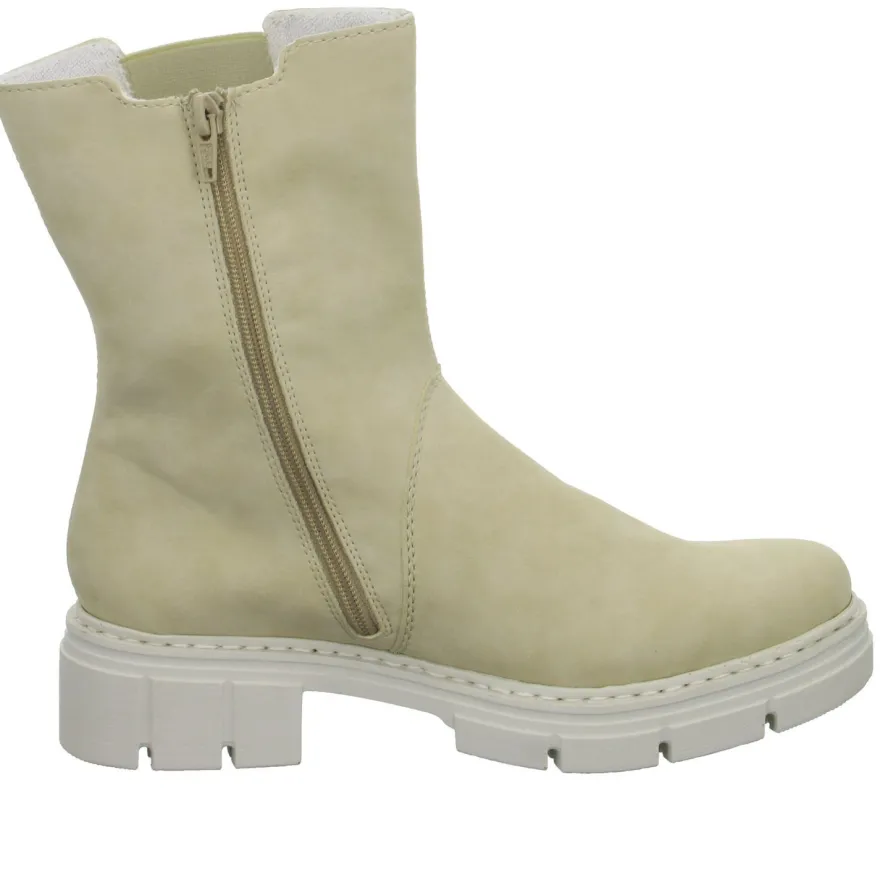 Rieker Schlupf/ Reißverschlussstiefelette Kaltfutter