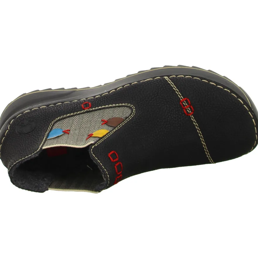 Rieker Schlupf/ Reißverschlussstiefelette Kaltfutter