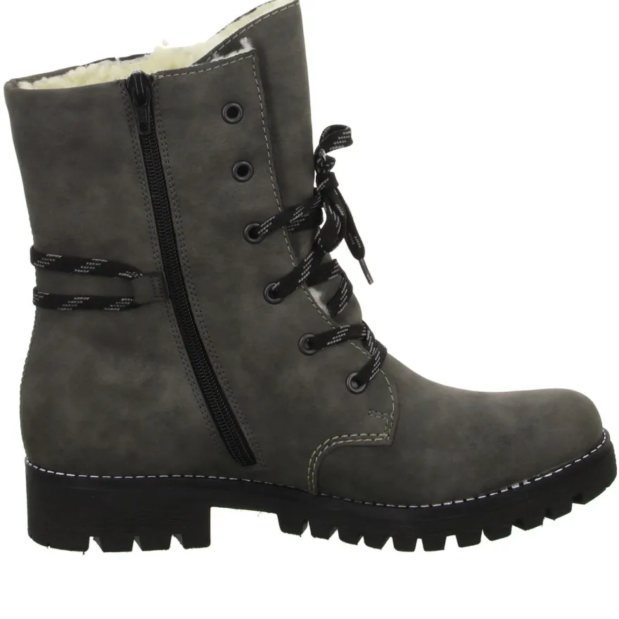Rieker Schnürstiefelette Warmfutter