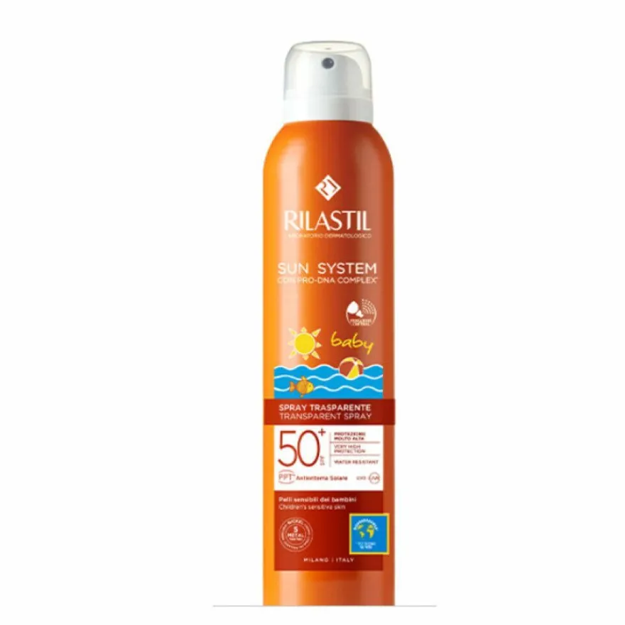 Rilastil Sun System Baby Spray Transparent Spf 50 200ml
