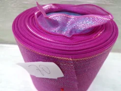 Ringelband Satin Papier Stoff Spitze Metallic Florina Sopp West Germany