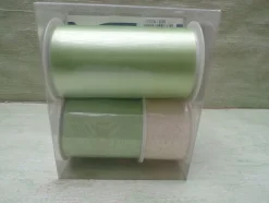 Ringelband Satin Papier Stoff Spitze Metallic Florina Sopp West Germany