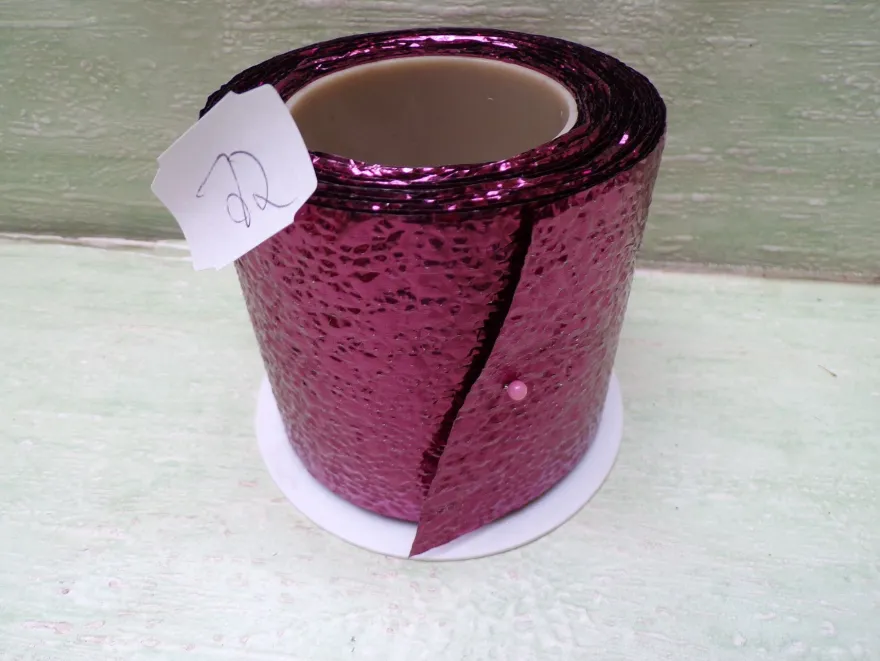 Ringelband Satin Papier Stoff Spitze Metallic Florina Sopp West Germany