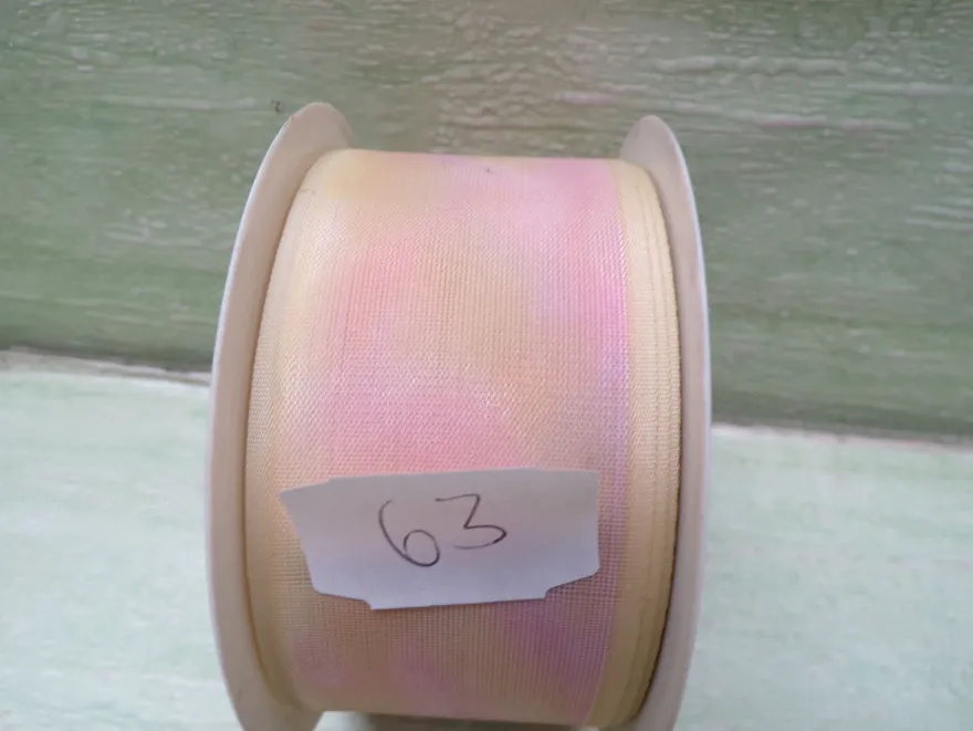 Ringelband Satin Papier Stoff Spitze Metallic Florina Sopp West Germany