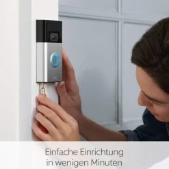 Ring Video-Türklingel Akku | Bewegungserfassung, Nachtsicht, HD, 2. Gen. OVP