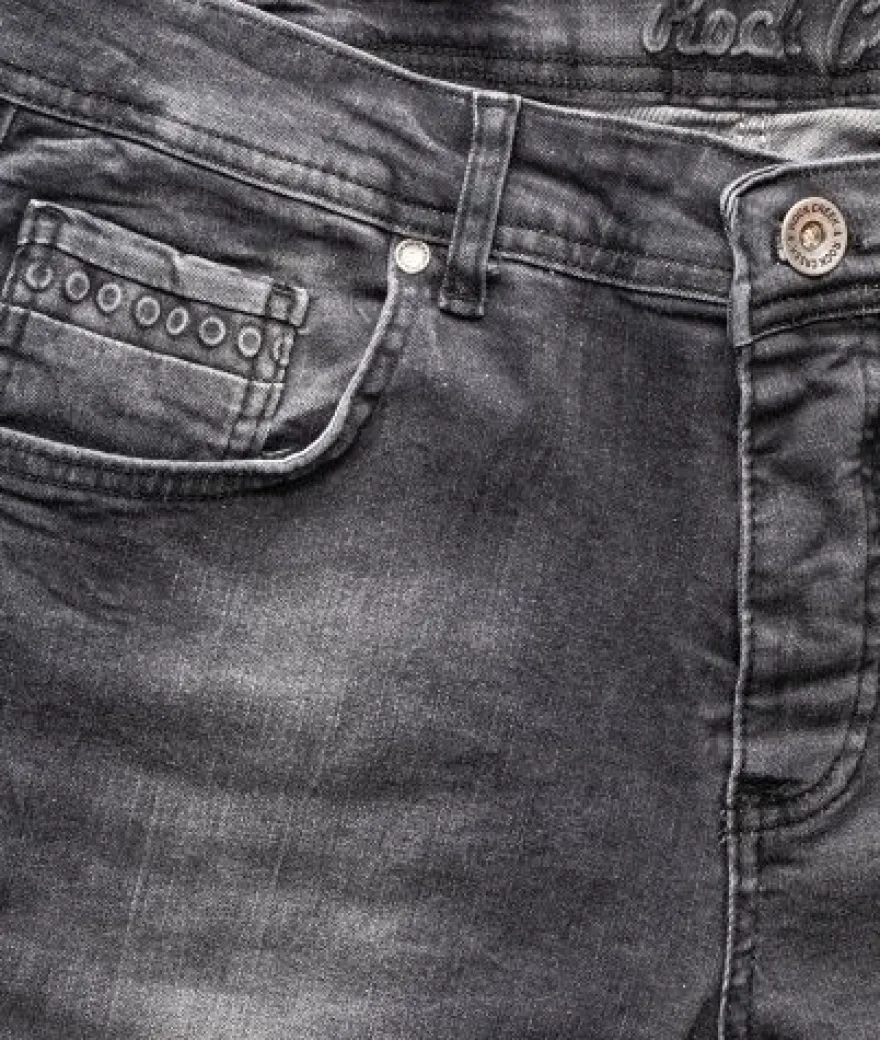 Rock Creek Herren Jeans Regular Fit Grau RC-2158