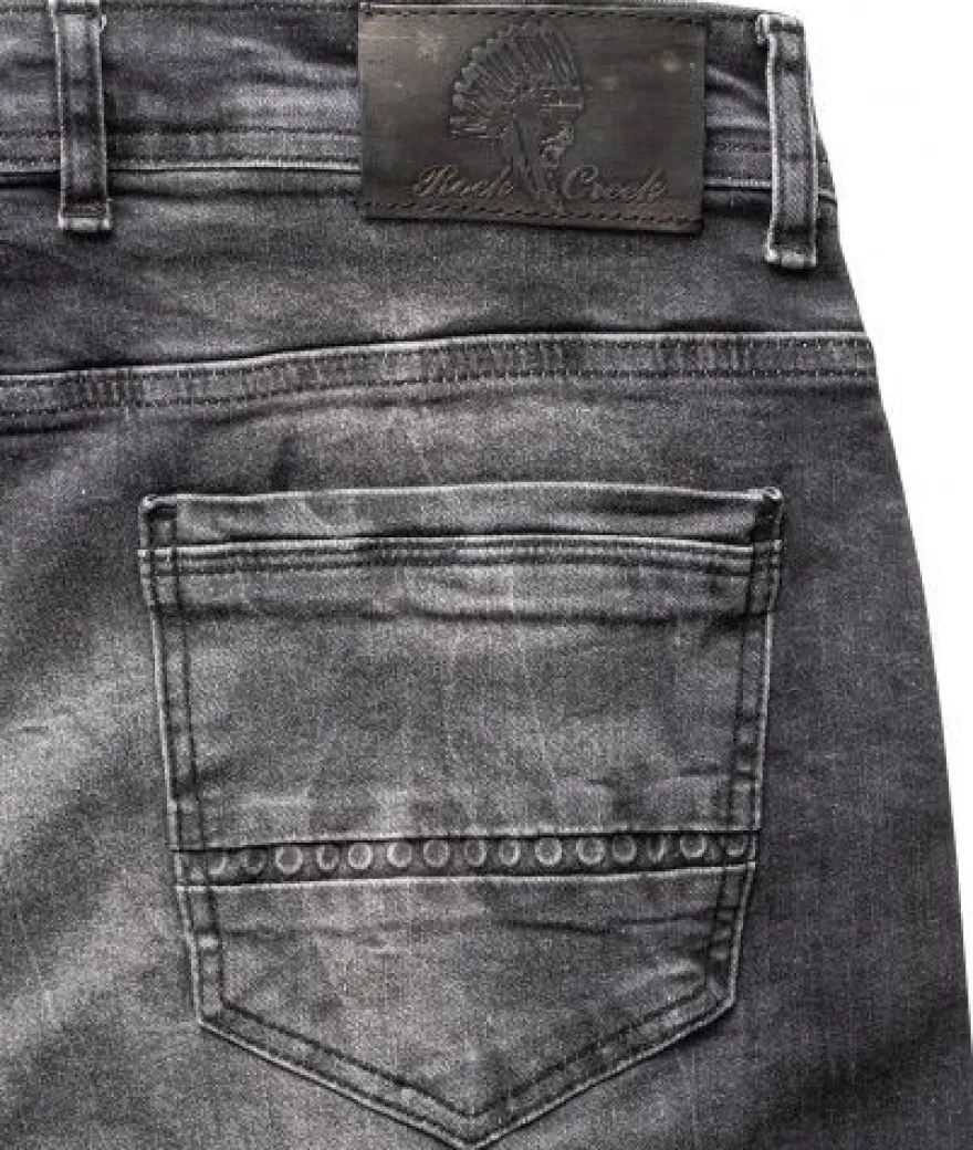 Rock Creek Herren Jeans Regular Fit Grau RC-2158