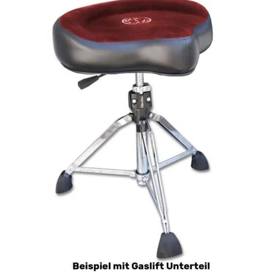 Roc-n-Soc Sattelsitz Rot Schlagzeug Hocker