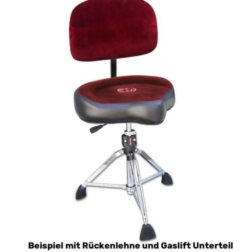 Roc-n-Soc Sattelsitz Rot Schlagzeug Hocker
