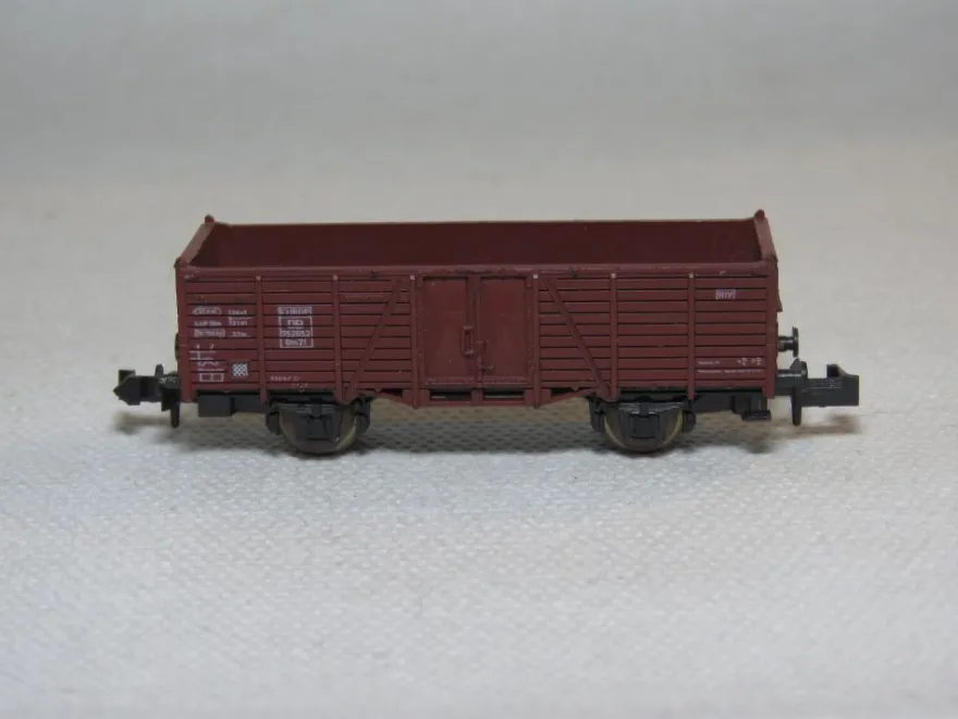 Roco 25059 - Hochbordwagen 752 052 DB - Braun - Spur N - 1:160