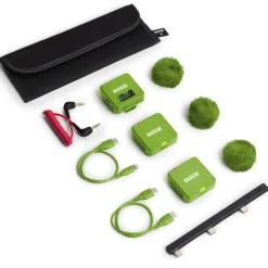 Rode Mikrofon-Funksystem Wireless GO Gen 3 Grün Interview Set 1