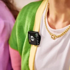 Rode Wireless ME TX Modul mit Lavalier GO und Windschutz