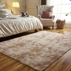Rohatim Hochflor Teppich Wohnzimmer Super weich Shaggy Teppich Flauschiger Soft